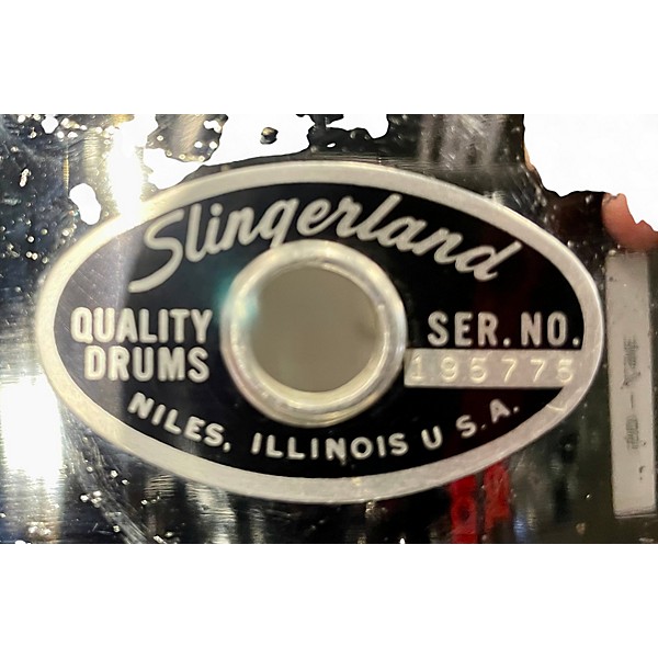 Vintage 1970s Slingerland 14X5 Festival Snare Chrome Drum