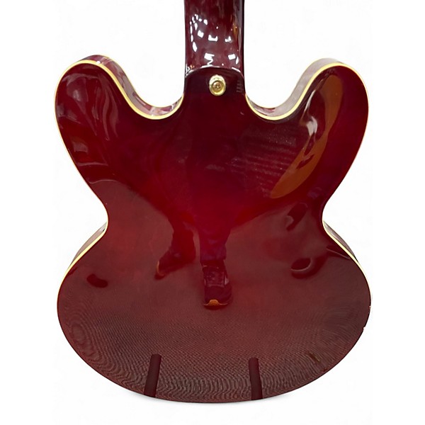 Used Epiphone Riviera P93 Wine Red Hollow Body Electric Guitar