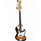 Used Squier Affinity Jazz Bass Sunburst Electric Bass Guitar thumbnail