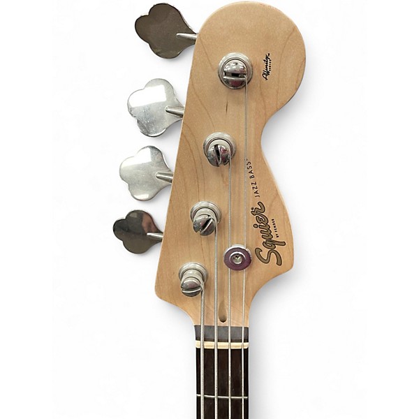 Used Squier Affinity Jazz Bass Sunburst Electric Bass Guitar