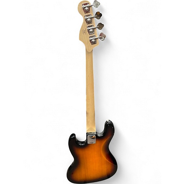 Used Squier Affinity Jazz Bass Sunburst Electric Bass Guitar