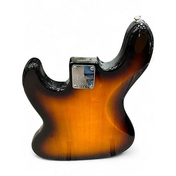Used Squier Affinity Jazz Bass Sunburst Electric Bass Guitar