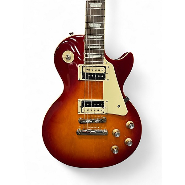 Used Epiphone Les Paul Classic Cherry Sunburst Solid Body Electric Guitar