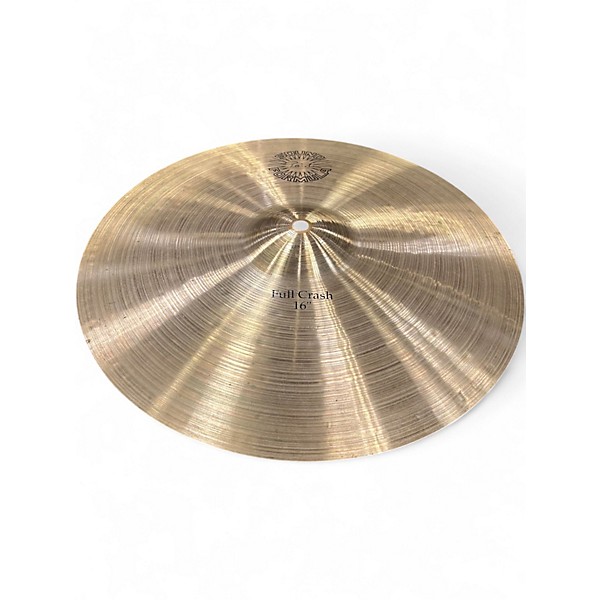 Used Paiste 16in Sound Formula Full Crash Cymbal
