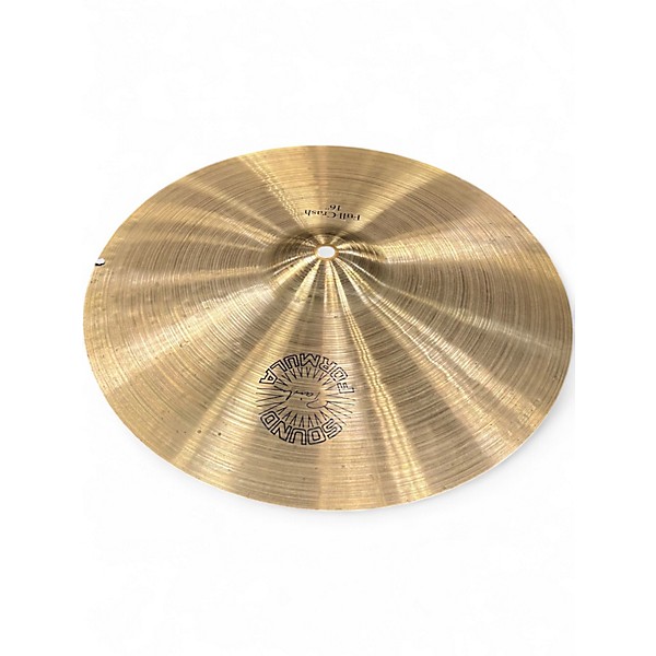 Used Paiste 16in Sound Formula Full Crash Cymbal