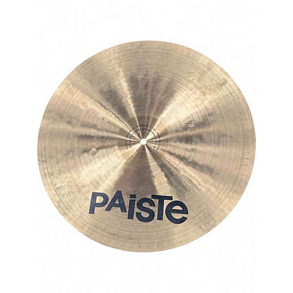 Used Paiste 18in Sound Formula Thin Crash Cymbal
