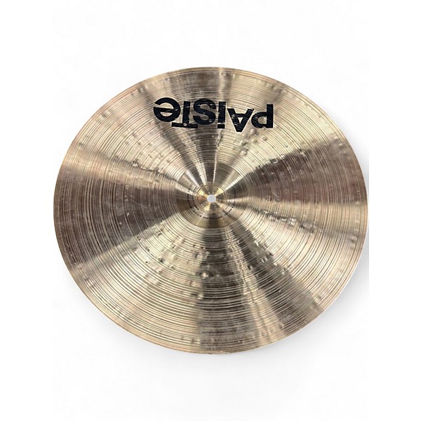 Used Paiste 20in Sound Formula Full Ride Cymbal