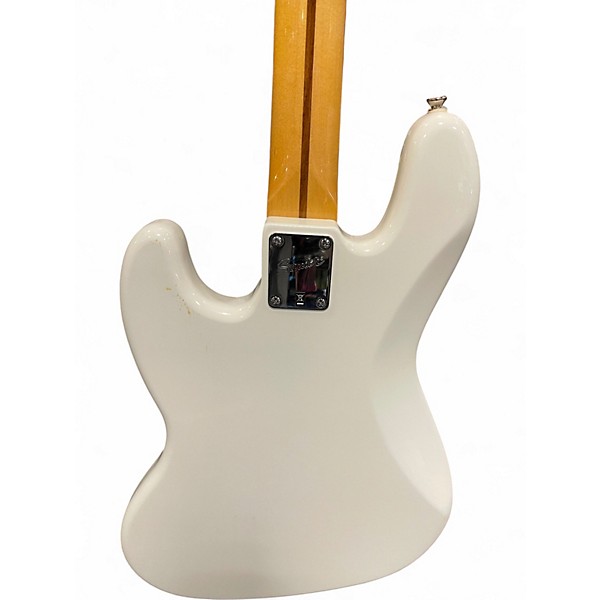 Used Squier Classic Vibe 70s Jazz Bass Antique White Electric Bass Guitar