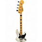 Used Squier Classic Vibe 70s Jazz Bass Antique White Electric Bass Guitar