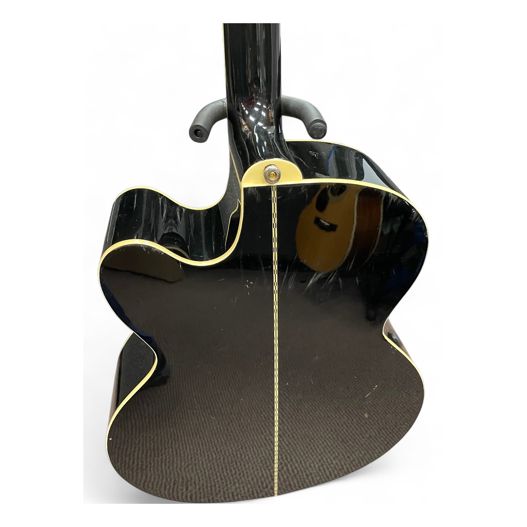 Used Epiphone EJ200CE Black Acoustic Electric Guitar Black