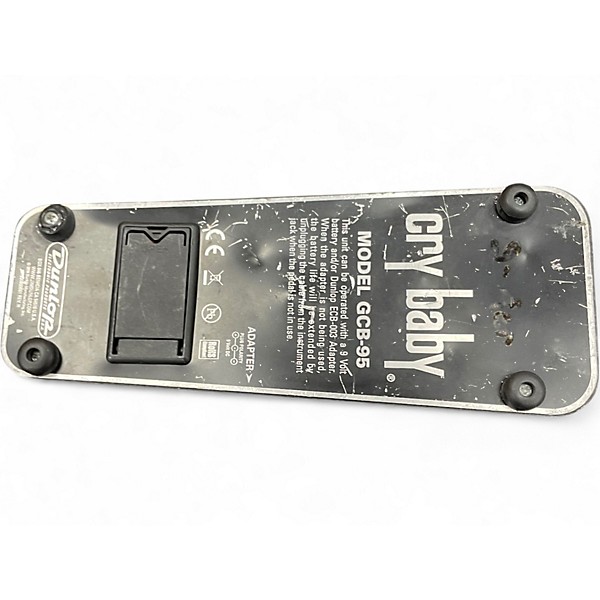 Used Dunlop GCB95 Original Crybaby Wah Effect Pedal