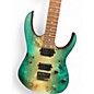 Used Ibanez RG421PB Caribbean burst Solid Body Electric Guitar