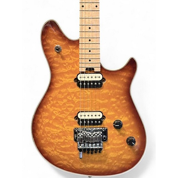 Used 2000s EVH Wolfgang USA Standard Sunburst Solid Body Electric Guitar