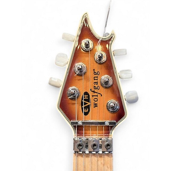 Used 2000s EVH Wolfgang USA Standard Sunburst Solid Body Electric Guitar