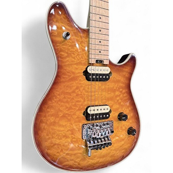 Used 2000s EVH Wolfgang USA Standard Sunburst Solid Body Electric Guitar