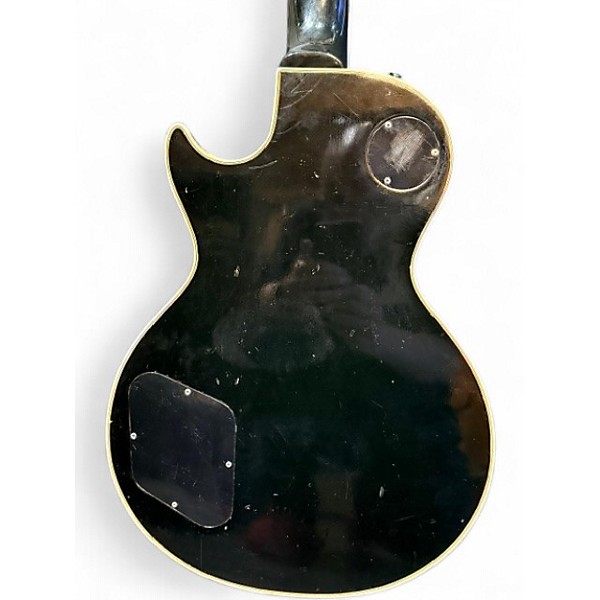 Vintage 1956 Gibson Les Paul Custom Ebony Solid Body Electric Guitar