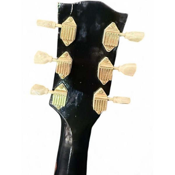 Vintage 1956 Gibson Les Paul Custom Ebony Solid Body Electric Guitar