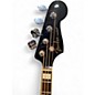 Used Fender Kingman Acoustic Electric Bass Black Acoustic Bass Guitar
