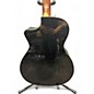 Used Fender Kingman Acoustic Electric Bass Black Acoustic Bass Guitar
