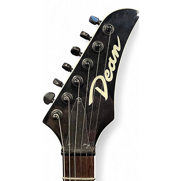 Used Dean MDX Blue Solid Body Electric Guitar