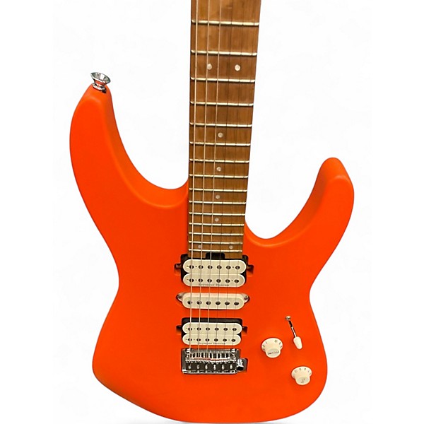 Used 2018 Charvel Pro-Mod DK24 HSH 2PT Orange Crush Solid Body Electric Guitar