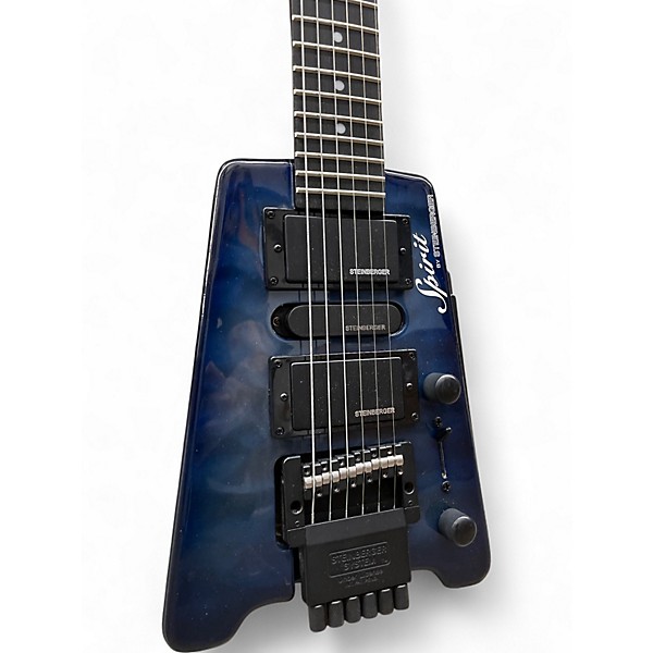 Used 2020s Steinberg SPIRIT Blue Solid Body Electric Guitar
