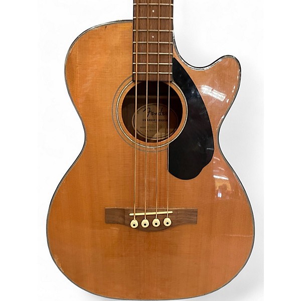 Used Fender CB-60SCE Natural Acoustic Bass Guitar Natural | Guitar