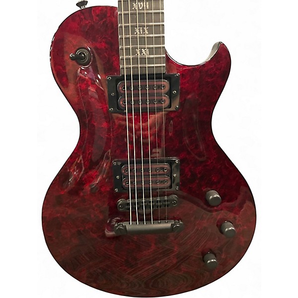 Used Schecter Guitar Research SOLO 2 APOCALYPSE RED Solid Body Electric Guitar