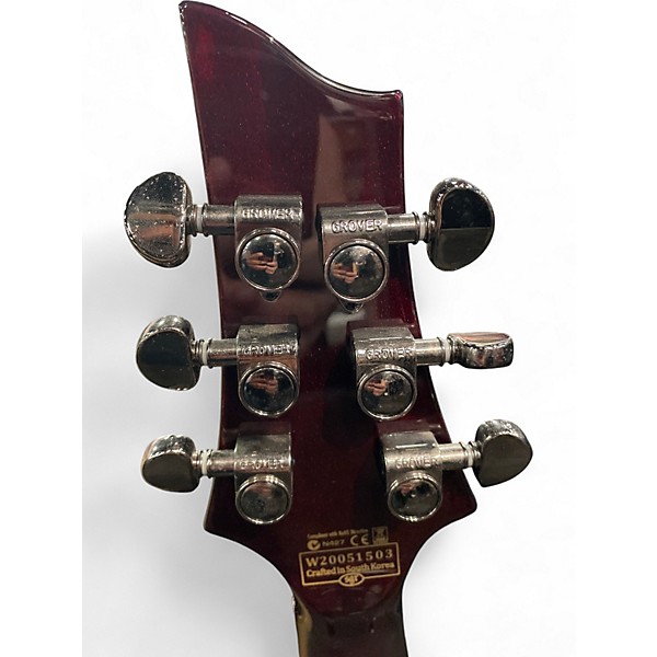 Used Schecter Guitar Research Hellraiser C1 Floyd Rose Red Solid Body Electric Guitar