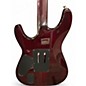Used Schecter Guitar Research Hellraiser C1 Floyd Rose Red Solid Body Electric Guitar