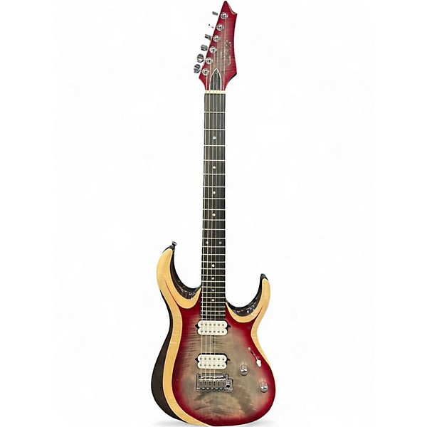 Used Cort A700 DUALITY ii MAJENTA BURST Solid Body Electric Guitar