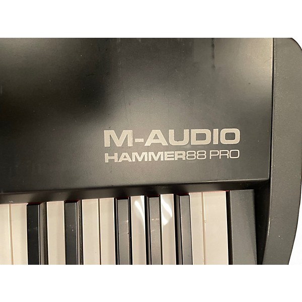 Used M-Audio HAMMER 88 PRO MIDI Controller