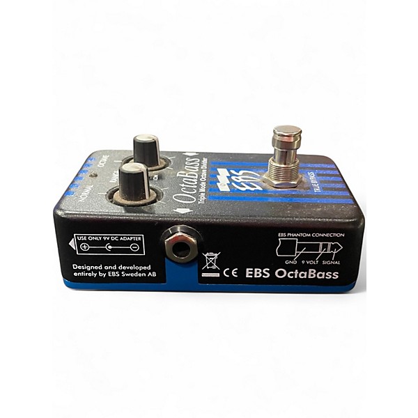 Used EBS Octabass Triple Mode Bass Octave Divider Bass Effect Pedal