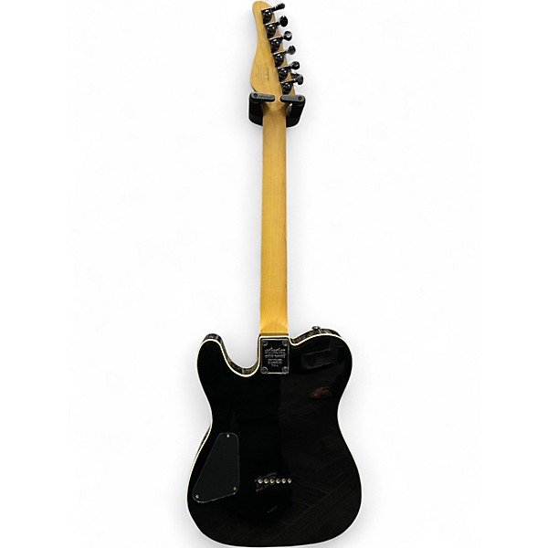 Used Schecter Guitar Research Diamond Series PT Black Solid Body Electric Guitar