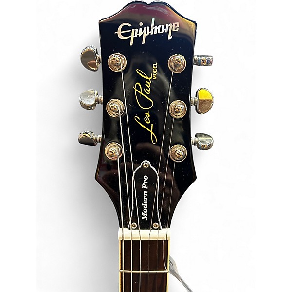 Used Epiphone LES PAUL MODERN PRO Pelham Blue Solid Body Electric Guitar