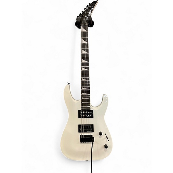Used Jackson JS22 Dinky Snow White Solid Body Electric Guitar