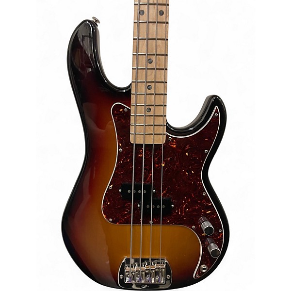 Used G&L Fullerton Deluxe LB100 Sunburst Electric Bass Guitar