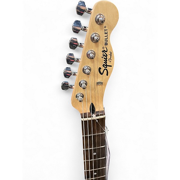 Used Squier Bullet Telecaster Surf Green Solid Body Electric Guitar