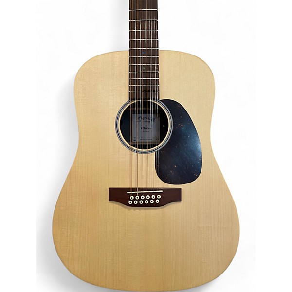 Used Martin D-X2E Natural 12 String Acoustic Guitar