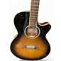 Used Takamine TSP138C Tobacco Sunburst Acoustic Electric Guitar