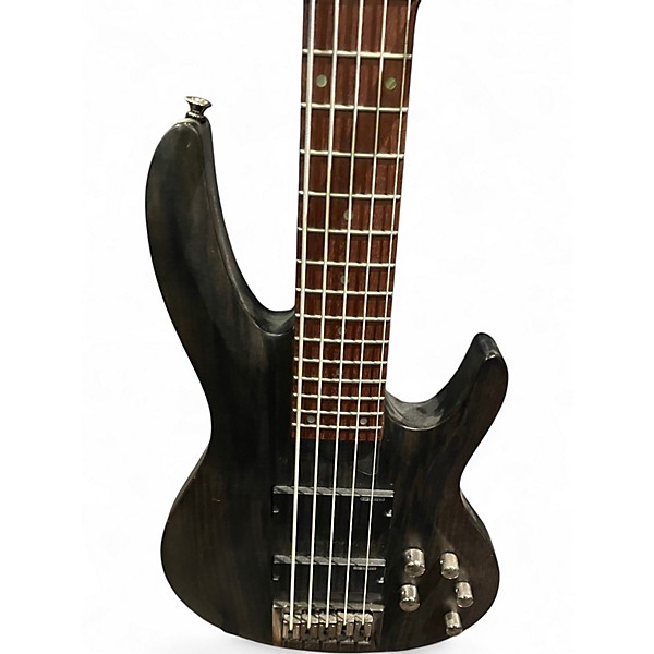 Used ESP B205 5 String Black Electric Bass Guitar