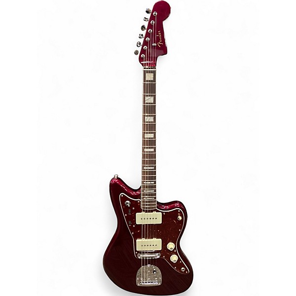 Used Fender Troy Van Leeuwen Jazzmaster Oxblood Solid Body Electric Guitar