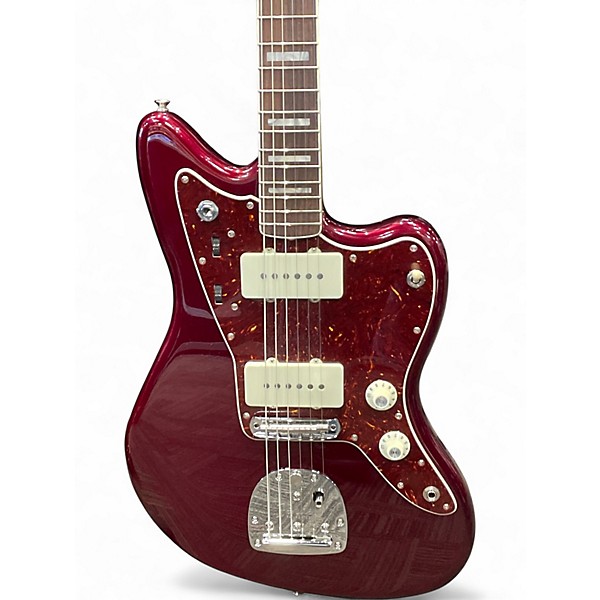 Used Fender Troy Van Leeuwen Jazzmaster Oxblood Solid Body Electric Guitar