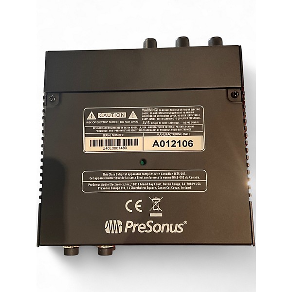 Used PreSonus Audiobox USB Audio Interface