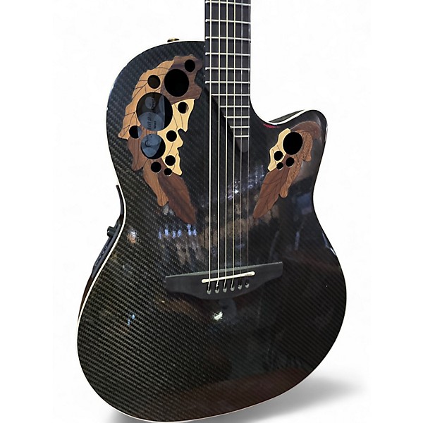Used Ovation ADAMAS W597 CARBON FIBER Acoustic Electric Guitar