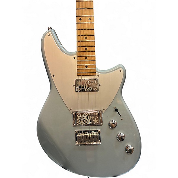 Used Reverend BILLY CORGAN Z-ONE SILVER FREEZE Solid Body Electric Guitar