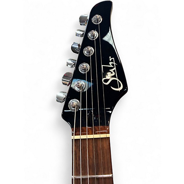 Used Suhr PETE THORN BLACK Solid Body Electric Guitar