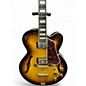 Used Ibanez AF95FM Antique Yellow Burst Hollow Body Electric Guitar
