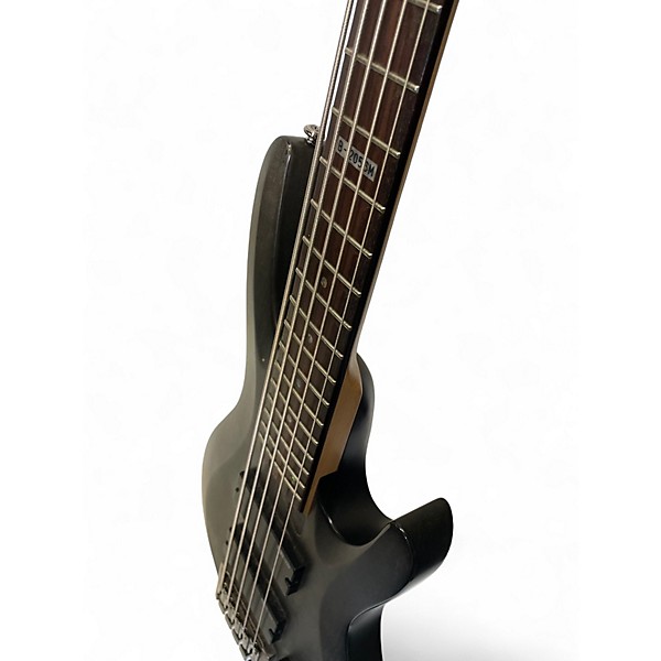 Used ESP LTD B205SM 5 String Trans Black Electric Bass Guitar