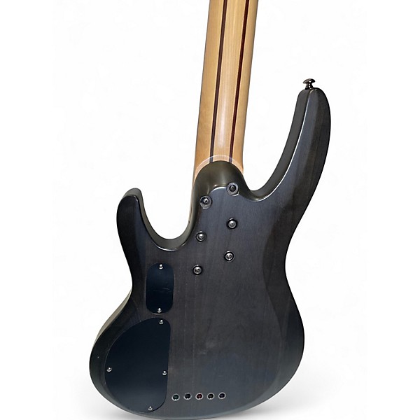 Used ESP LTD B205SM 5 String Trans Black Electric Bass Guitar